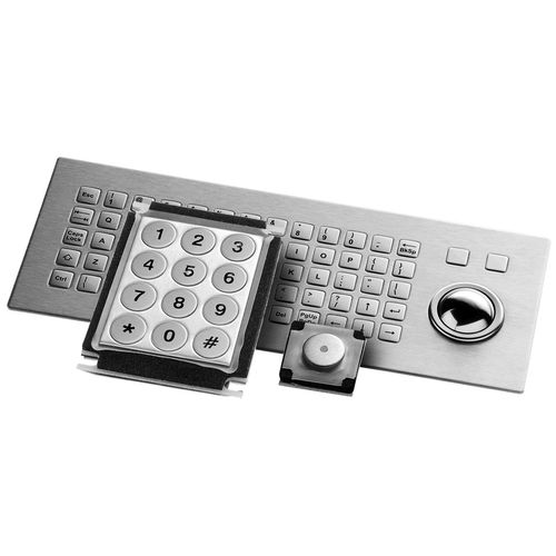 Tastiera ad incastro - YME-IP series - KNITTER SWITCH - a tasti meccanici / in acciaio inossidabile / IP65