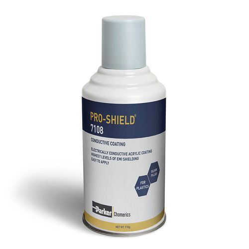 Vernice anticorrosione - PRO-SHIELD® 7108 - Parker Chomerics Division - con schermatura EMI / monocomponente / in aerosol