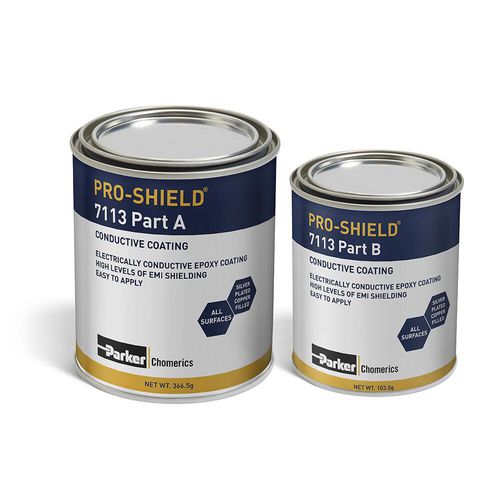 Vernice anticorrosione - PRO-SHIELD® 7113 - Parker Chomerics Division - con schermatura EMI / bicomponente / epossidica