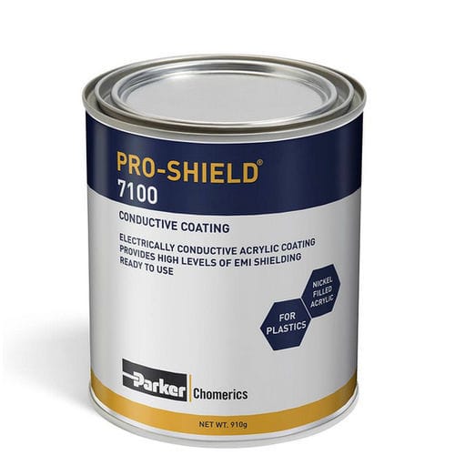 Vernice di protezione - PRO-SHIELD® 7100  - Parker Chomerics Division - con schermatura EMI / monocomponente / in nichel