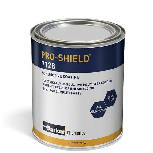 Vernice conduttrice - PRO-SHIELD 7128  - Parker Chomerics Division - anticorrosione / con schermatura EMI / monocomponente
