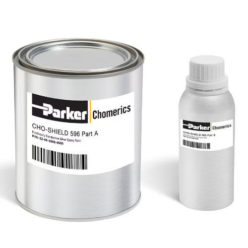 Vernice conduttrice - CHO-SHIELD® 596 - Parker Chomerics Division - con schermatura EMI / bicomponente / epossidica