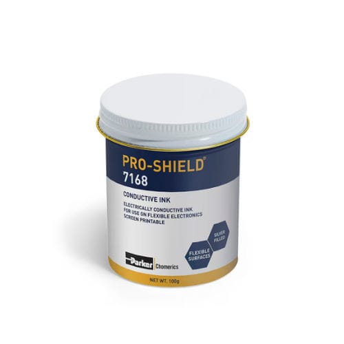 Inchiostro di prova - PRO-SHIELD 7168  - Parker Chomerics Division - per plastica / argentato / monocomponente