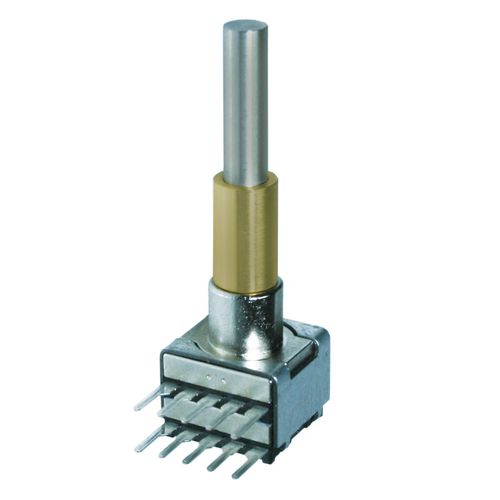 Encoder rotativo incrementale - E37 series - Elma Electronic AG - con potenziometro / ad albero pieno / in acciaio inossidabile