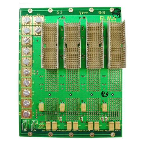 Backplane CompactPCI - 102CPCI304-20X0R - Elma Electronic AG - PICMG / 1-5 slot