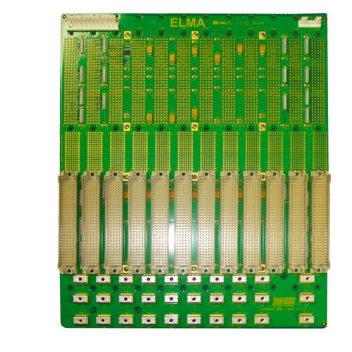 Backplane VME 64x - 101V64XM12-0620R - Elma Electronic AG - 11-15 slots / passivo / attivo