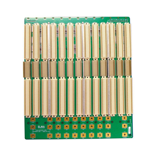 Backplane VME 64x - 101V64XM04-0620R - Elma Electronic AG - 1-5 slot / passivo / attivo