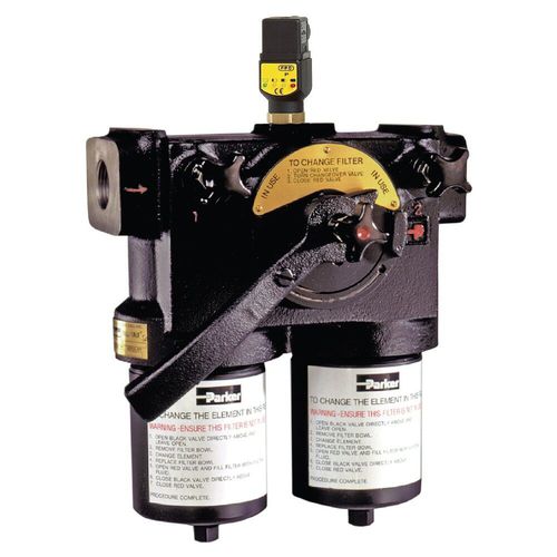 Filtro idraulico - PD series - Parker Hydraulic and Industrial Filtration Divisio - a cartuccia / a pressione / industriale