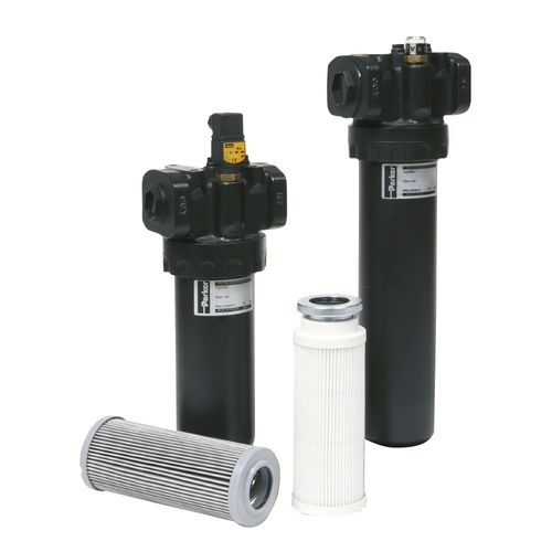 Filtro idraulico - 45M series - Parker Hydraulic and Industrial Filtration Divisio - a cartuccia / a pressione / industriale