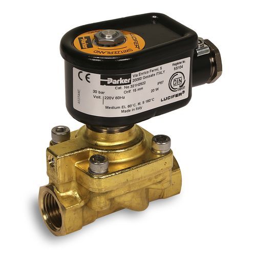 Elettrovalvola ad effetto diretto - H series - Parker Fluid and climate Controls Europe - a 2 vie / normalmente chiusa / aria