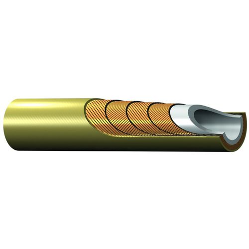 Tubo flessibile per acqua - 2440M series - Parker Polyflex Division - Europe - in fluoropolimero / ad alta pressione / per applicazioni chimiche