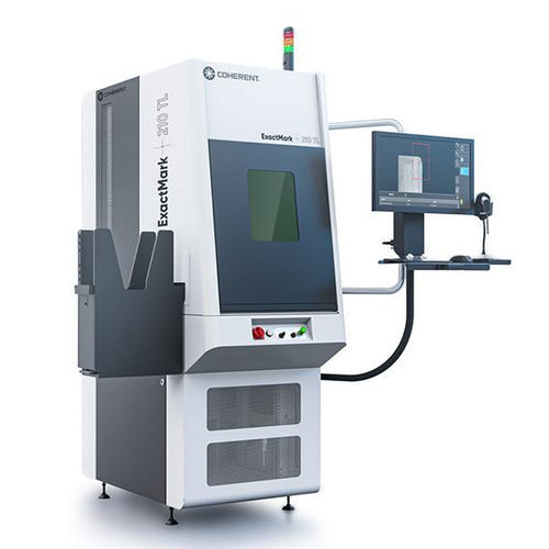 Sistema di marcatura laser - ExactMark series - COHERENT - automatico / industriale / compatto