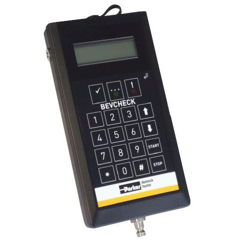 Apparecchio di monitoraggio condizioni - BEVCHECK, BEVCHECK PLUS series - Parker bioscience and water filtration division - per rilevamento di fessure nei filtri / per l'industria agroalimentare / portatile