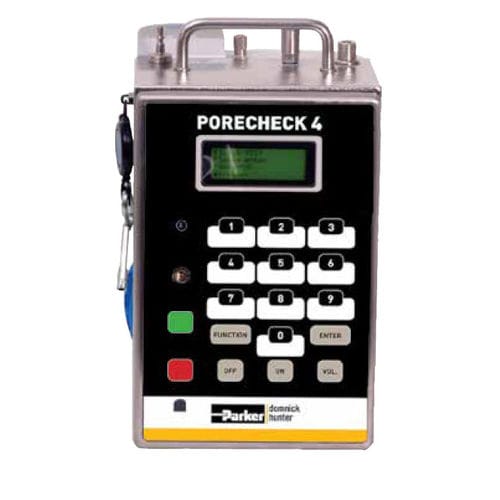 Apparecchio di monitoraggio di pressione - Porecheck 4 series - Parker bioscience and water filtration division - di intrusione / d'acqua / per rilevamento di fessure nei filtri