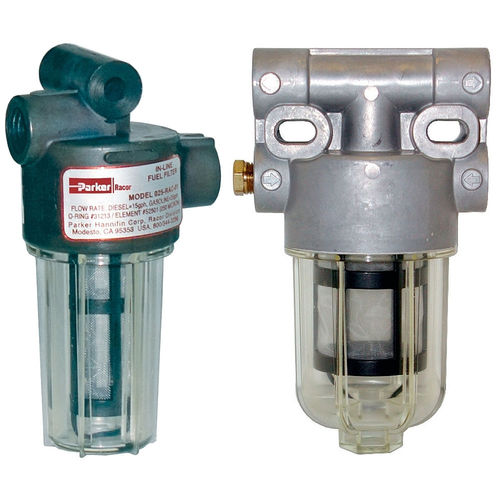 Prefiltro per carburante - Racor 025, PS120 series - Parker Racor Division - ad acqua / a cartuccia / a pressione