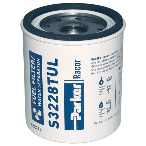 Cartuccia filtrante marina - Racor Marine Spin-on - Parker Racor Division - ad acqua / per carburante / per filtrazione fine