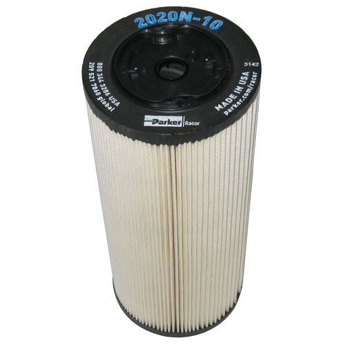 Cartuccia filtrante per carburante - 20 series - Parker Racor Division - ad acqua / per filtrazione fine / in fibra di cellulosa