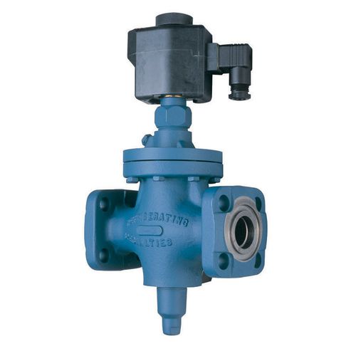 Elettrovalvola a comando assistito - S5A - Parker Refrigerating Specialties Division - a 2 vie / per gas / in acciaio inossidabile