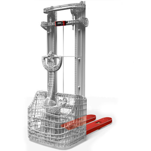 Accatastatore elettrico - RPW ST - RAVAS Europe B.V. - con conducente seduto / da trasporto / per magazzino
