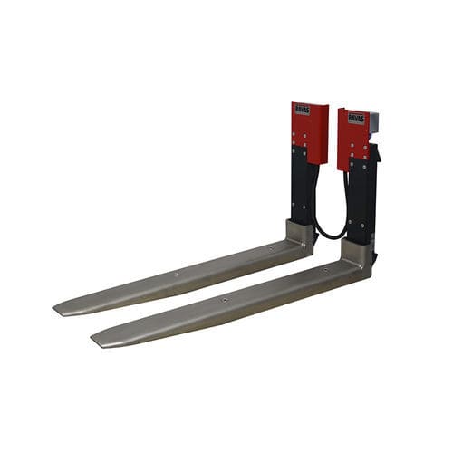 Forca per pallet per carrello elevatore - RWV-C Exi - RAVAS Europe B.V. - per derrate alimentari / di trasporto / per lattine