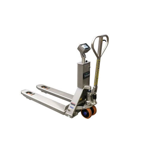 Transpallet manuale - 5200  - RAVAS Europe B.V. - in acciaio inossidabile / con stampante
