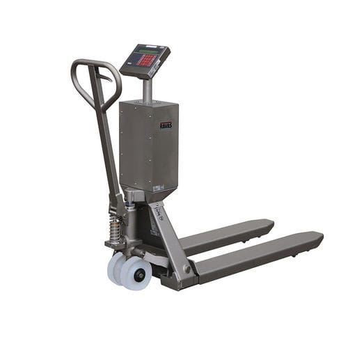 Transpallet manuale - ProLine 6200 - RAVAS Europe B.V. - largo / in acciaio inossidabile / con stampante