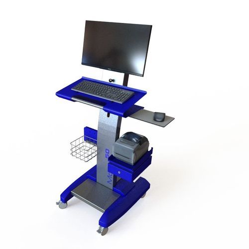 Carrello postazione di lavoro - MOOVI - LMREA - in acciaio / ergonomico / robusto