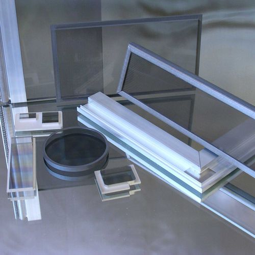 Vetro di protezione per schermatura EMI - GHIRINGHELLI MARIO - in vetro laminato / in policarbonato / per MRI