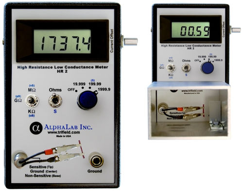 Ohmmetro digitale - HR2    - AlphaLab Inc. - a bassa tensione