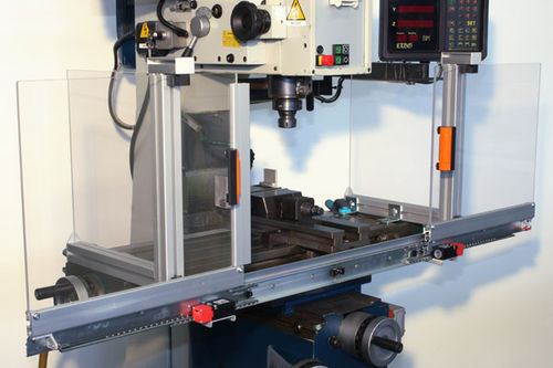 Protezione per macchina macchina con porta scorrevole - 1 000 - 1 600 mm | PFR 30 series - TECNO PIU' SRL