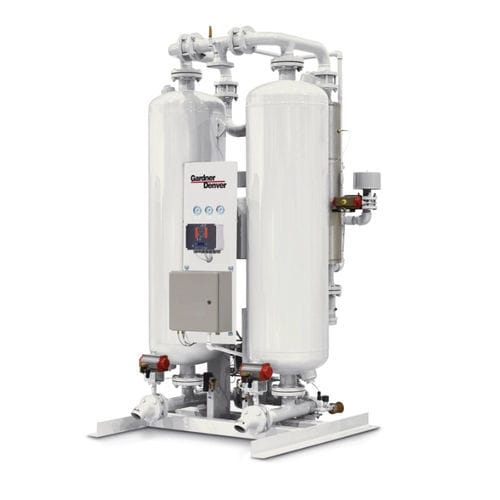 Essiccatore per aria compressa ad adsorbimento a rigenerazione con calore di compressione - DHP series - GARDNER DENVER - bistadio / ventola di spurgo / calore esterno