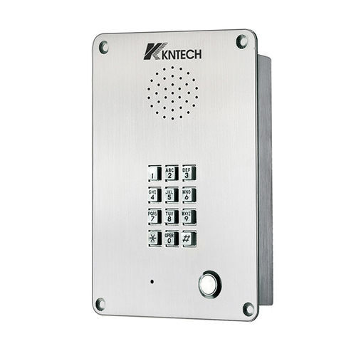 Telefono in acciaio inossidabile - KNZD-06 - HONGKONG KOON TECHNOLOGY LTD - analogico / VoIP / PoE