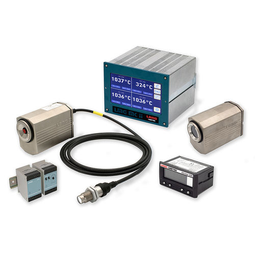 Pirometro in fibra ottica - System 4  - Ametek Land - con display remotizzabile / °C / °F