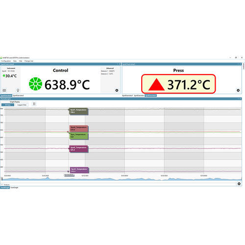 Software configurazione - SPOTPro - Ametek Land - registratore di dati / per pirometro / Windows
