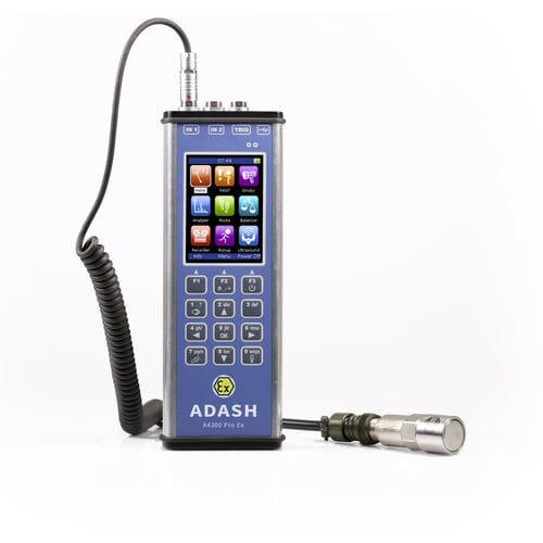 Analizzatore di vibrazioni per monitoraggio di macchina - VA3 Pro Ex - Adash - digitale / portatile / per zone pericolose