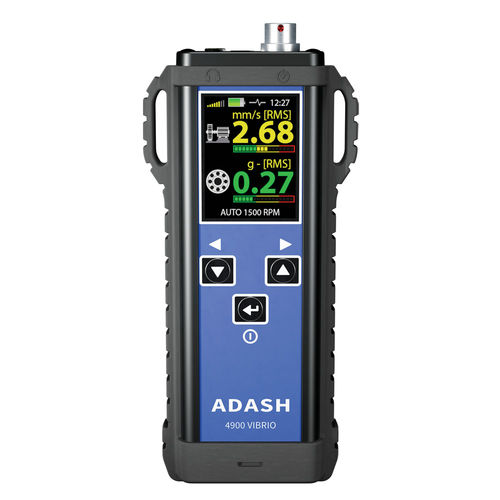 Analizzatore di vibrazioni per monitoraggio di macchina - VIBRIO M - Adash - portatile / FFT / digitale