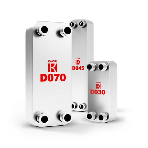 Scambiatore di calore a piastre a doppia parete - D Series - Kaori Heat Treatment Co., Ltd. - a piastre saldo brasate / liquido/liquido / liquido/gas