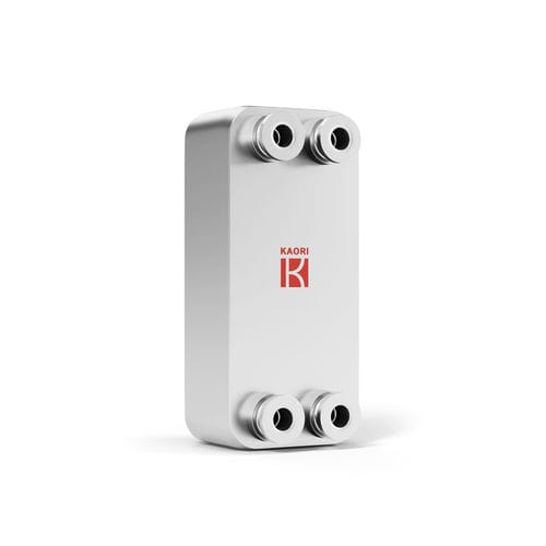 Scambiatore di calore a bassa pressione - E/F series - Kaori Heat Treatment Co., Ltd. - a piastre saldo brasate / acqua-acqua / in acciaio inossidabile