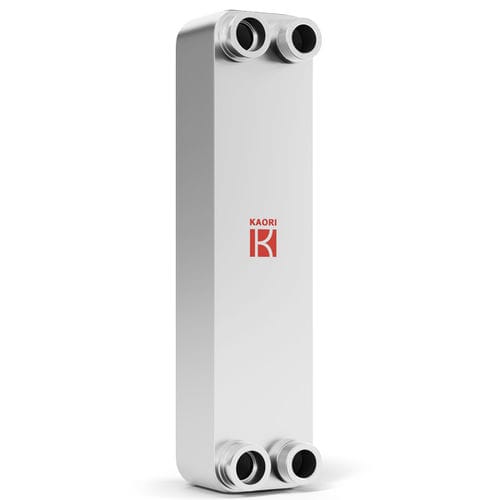 Scambiatore di calore ad uso industriale - K series - Kaori Heat Treatment Co., Ltd. - a piastre saldo brasate / liquido/liquido / liquido/gas