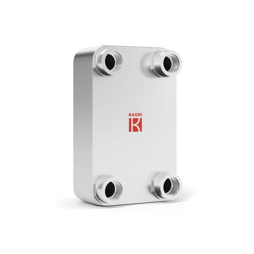 Scambiatore di calore a piastre saldo brasate - Q Series - Kaori Heat Treatment Co., Ltd. - liquido/liquido / liquido/gas / in acciaio inossidabile