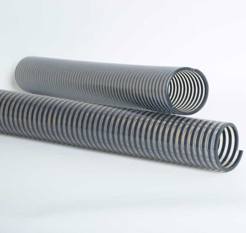 Tubo flessibile per prodotti sfusi - S-100 Light - KANAFLEX SPAIN - in PVC / in poliuretano / di aspirazione