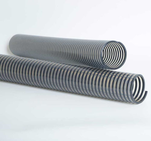 Tubo flessibile per prodotti sfusi - S-100 Super - KANAFLEX SPAIN - in PVC / in poliuretano / di aspirazione