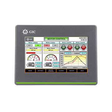 HMI con touch screen - HM104B-N000 - General Industrial Controls (P) Ltd. - ad incastro / TFT LCD / Ethernet