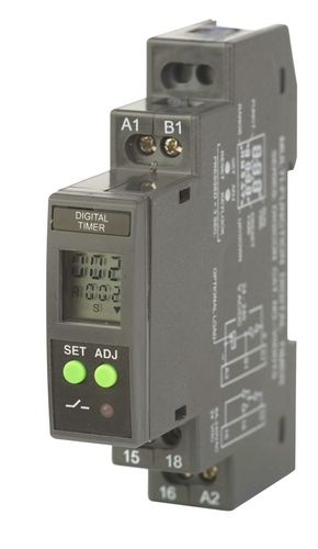 Temporizzatore digitale - 24 - 240 V - General Industrial Controls (P) Ltd. - multifunzione / su guida DIN