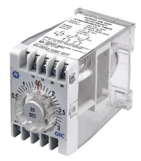 Temporizzatore elettronico -  EM series - General Industrial Controls (P) Ltd. - ritardato / su guida DIN