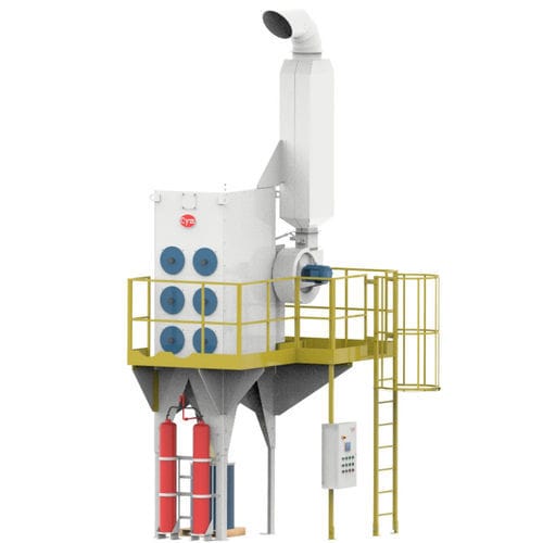 Depolveratore a filtro - Cym Materiales - compatto