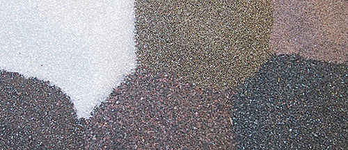Abrasivo di sabbiatura in acciaio - Cym Materiales - in alluminio