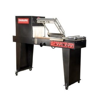 Saldatrice angolare semiautomatica - MP series - Plexpack Corp - con tunnel di retrazione / da tavolo