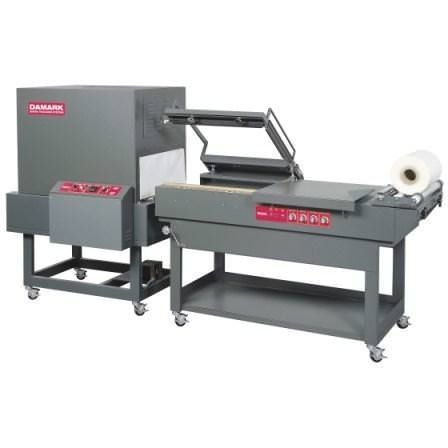 Saldatrice angolare semiautomatica - SMC3042 - Plexpack Corp - con tunnel di retrazione