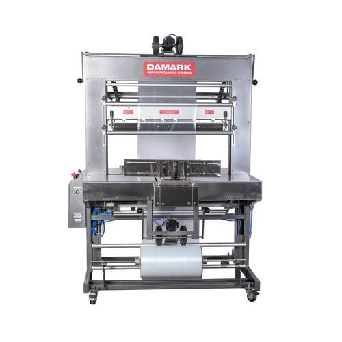 Fardellatrice semiautomatica - B34-MP - Plexpack Corp - per manicotto / di film / di vassoi